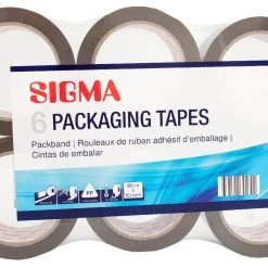SIGMA Packband, 50 Mm X 66 M, Braun, 5 Stück -Tesa Geschäft 009a564d fbf4 4848 b829 810b5dd2586f 1