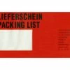 1-pack 250x DOCUFIX Dokumententaschen *Lieferschein* DIN Lang 240x115mm