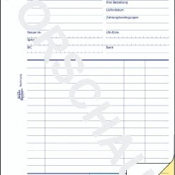 AVERY Zweckform Formularbuch 'Rechnung', SD, 4+1 GRATIS -Tesa Geschäft 01771352 7ca7 482f b180 8a3fea06a4ec