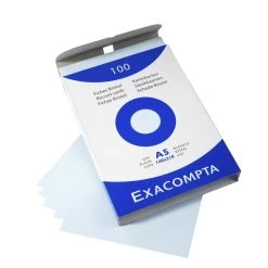 Exacompta 13318B 10x Karteikarten Blanko DIN A5 100 St - Mit Faltschachtel - Azurblau -Tesa Geschäft 017aa61e 479c 4a64 9906 2513765a0a53