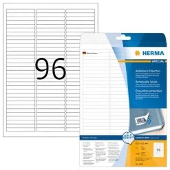 Herma Ablösbare Etiketten 99,1 X 42,3 Mm, 1.200 Etiketten, Weiß, Matt, Haftend -Tesa Geschäft 033d09d0 7571 468e 806c cbd05e356f9b