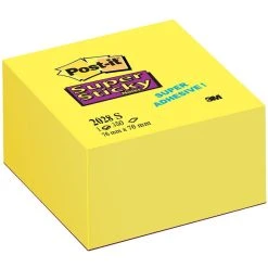 Null Post-it Haftnotiz-Würfel Super Sticky Notes, 76 X 76 Mm