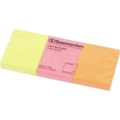 Soennecken Haftnotiz 5836 75x75mm Neonfarben 4x100Blatt 4 St./Pack. -Tesa Geschäft 03a277d2 5dac 4782 8e56 cf1cb4118155 2