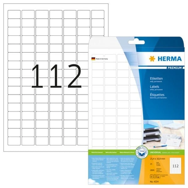 HERMA Universal-Etiketten PREMIUM, 148,5 X 205 Mm, Weiß 3 HERMA Universal-Etiketten PREMIUM, 148,5 X 205 Mm, Weiß – Bild 3