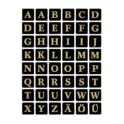 HERMA Zahlen 4131 13x13mm 0-9 Geprägt Sw/go 96 St./Pack. -Tesa Geschäft 042b47d3 d6b0 4f6e b290 6390fe169163