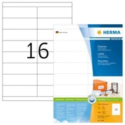 Herma Tiefkühletiketten 66 X 33,8 Mm, 600 Etiketten, Weiß, Tiefkühlfest, Permanent Haftend -Tesa Geschäft 09f29539 0e2b 4c5a 94b5 36ece88c54aa 1