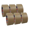 6 Rollen Tesa 60408 Biobasiertes Papier-Packband, 50mm X 50m, Braun