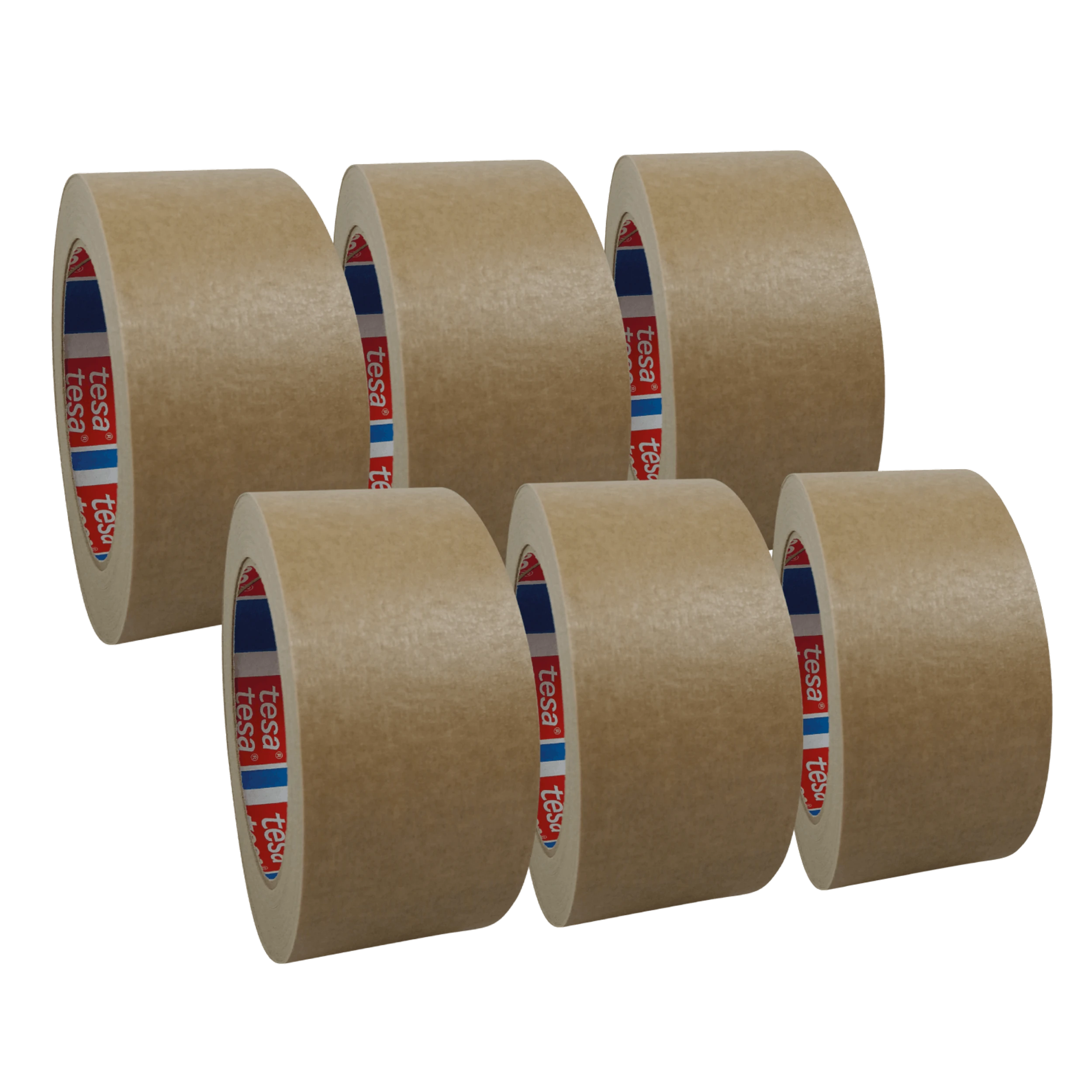 36 Rollen Tesa 4713, Papierklebeband, Papier Packband, 50mm X50m, Braun 5 36 Rollen Tesa 4713, Papierklebeband, Papier Packband, 50mm X50m, Braun – Bild 5