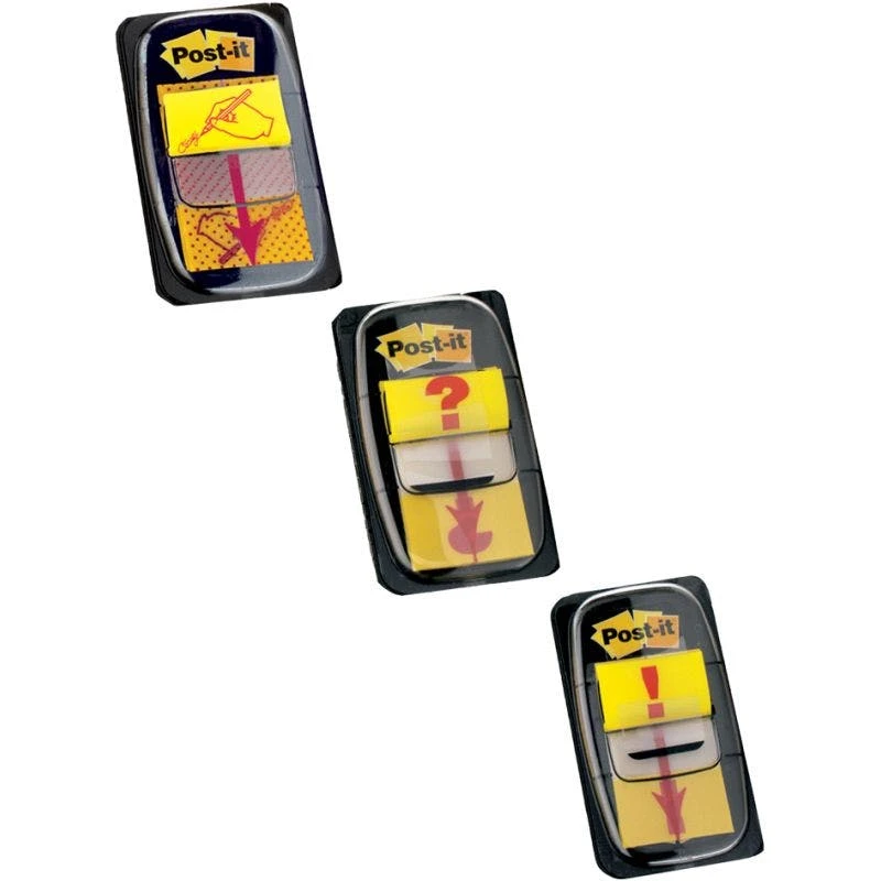 Null Post-it Haftmarker Index Symbol 'Ausrufezeichen', Gelb 1 Null Post-it Haftmarker Index Symbol 'Ausrufezeichen', Gelb