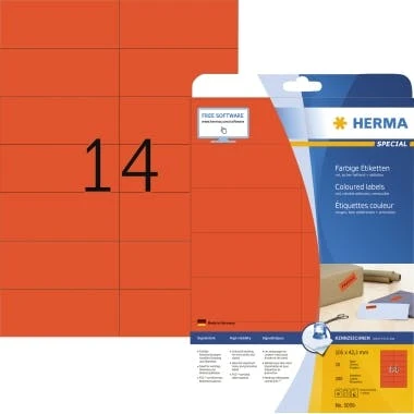 HERMA Etikett SPECIAL 5061 105x42,3mm Grün 280 St./Pack. 2 HERMA Etikett SPECIAL 5061 105x42,3mm Grün 280 St./Pack. – Bild 2