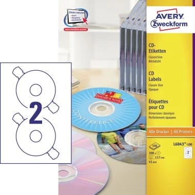 Avery Zweckform Etikett 3474-200 70x37mm Weiß 5.280 St./Pack. 6 Avery Zweckform Etikett 3474-200 70x37mm Weiß 5.280 St./Pack. – Bild 6