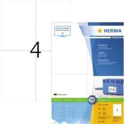 HERMA Etikett PREMIUM 4628 210x148mm Weiß 400 St./Pack. -Tesa Geschäft 16018136 25d4 4f03 a169 cc6ab7826d75 5