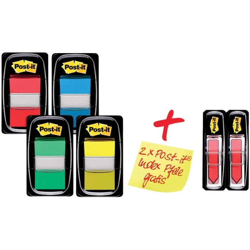 Null Post-it Haftmarker Index, 25,4 X 43,2 Mm, Vorteilspack 6 Null Post-it Haftmarker Index, 25,4 X 43,2 Mm, Vorteilspack – Bild 6