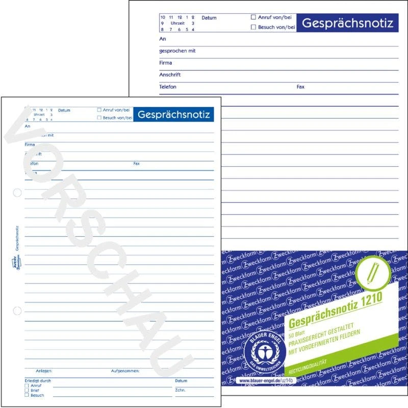 Null AVERY Zweckform Formularbuch 'Waren-/Rechnungseingangsbuch' 7 Null AVERY Zweckform Formularbuch 'Waren-/Rechnungseingangsbuch' – Bild 7