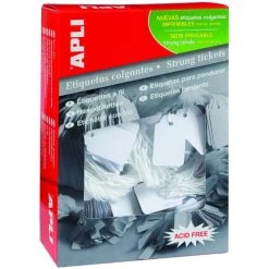 Null Agipa Warenanhänger - Großpackung, 36 X 53 Mm, Weiß