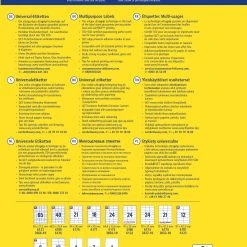 Avery Zweckform 4782 Universal-Etiketten, A4 Mit Ultragrip, 97 X 67,7 Mm, 30 Bogen/240 Etiketten, Weiß 12 Avery Zweckform 4782 Universal-Etiketten, A4 Mit Ultragrip, 97 X 67,7 Mm, 30 Bogen/240 Etiketten, Weiß -Tesa Geschäft 1c4b0a65 c425 4384 a714 2df50d59a687 scaled