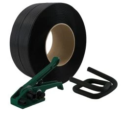 Kk-verpackungen 12 Mm PP Umreifung Set Umreifungsband Bandspanner Metallklemmen 3000m