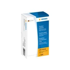Herma Frankieretiketten 130 X 40 Mm, Weiß, Permanent Haftend -Tesa Geschäft 1d9ab13b f212 41bf 818b 846d4cf932cb