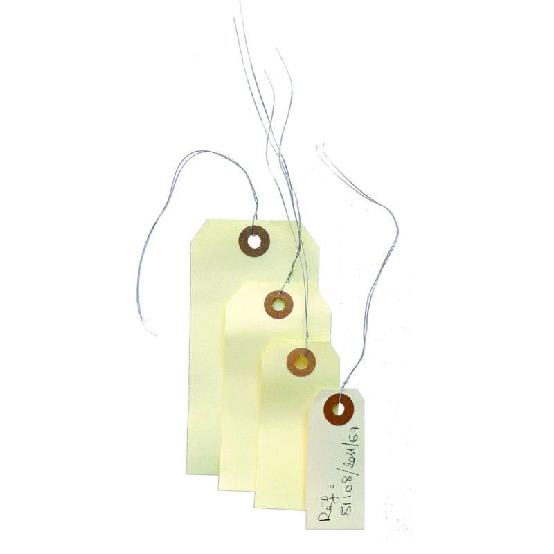 Null Agipa Gepäckanhänger, 120 X 57 Mm, Neutral, Mit Draht 6 Null Agipa Gepäckanhänger, 120 X 57 Mm, Neutral, Mit Draht – Bild 6