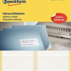 AVERY Zweckform Adress-Etiketten, 89 X 36 Mm, Zickzack -Tesa Geschäft 22e9d0b5 79f8 4215 b650 a119a1208944 1