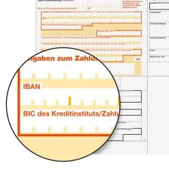 Sigel Bankformular 'PC-SEPA-Überweisung', DIN A4