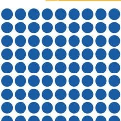 Herma Markierungspunkte Ø 8 Mm, Dunkelblau