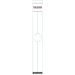 Falken Ordnerrückenschild 11287075 50mm Weiß 10 St./Pack.