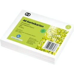 Soennecken Karteikarte Oeco 1570 RC A6 Liniert 100 St./Pack.