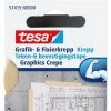 Tesa Grafik- Und Fixierkrepp, Rückstandsfrei Ablösbar, 25m X 19mm / 96 Rollen