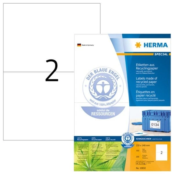 HERMA Etiketten SPECIAL, 210 X 148 Mm, Wetterfest 4 HERMA Etiketten SPECIAL, 210 X 148 Mm, Wetterfest – Bild 4