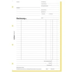 Null Herlitz Formularbuch 'Rechnung 304', DIN A5, 2 X 50 Blatt -Tesa Geschäft 30e4b09f 6ede 464c b69a dc5e83f97e3e