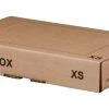 Null Mailbox Versandkarton Versandbox Wiederverschließbar 244 X 145 X 43 Mm Braun XS
