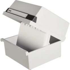 HAN Karteikasten 967-11 DIN A7 Quer Max. 800Karten PS Lichtgrau -Tesa Geschäft 31ccf9eb 478a 40bb b9a9 00299f02a532 6