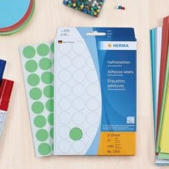 Herma Markierungspunkte Ø 19 Mm, Weiß, 1.280 Etiketten, Permanent Haftend, Für Handbeschriftung, Trägermaterial Perforiert -Tesa Geschäft 33a89ca7 5580 4945 9cbf 0f026cadbead