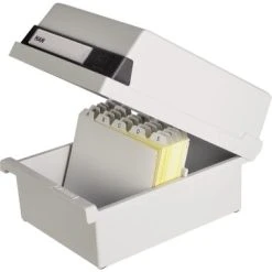 HAN Karteikasten 967-11 DIN A7 Quer Max. 800Karten PS Lichtgrau -Tesa Geschäft 33e4dc65 1204 4e8c 99c0 5ec6305bd025 5