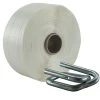 Kk-verpackungen 25 Mm Textil Polyester Umreifung Set Umreifungsband Phosphatiert Metallklemmen
