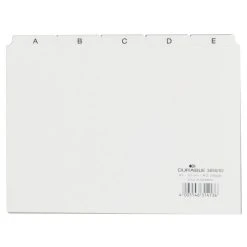 Null DURABLE Karteiregister A - Z, PP, A5 Quer, Rot, 25-teilig 13 Null DURABLE Karteiregister A - Z, PP, A5 Quer, Rot, 25-teilig -Tesa Geschäft 38f6de20 f6e1 435d 81e8 0354484db93c
