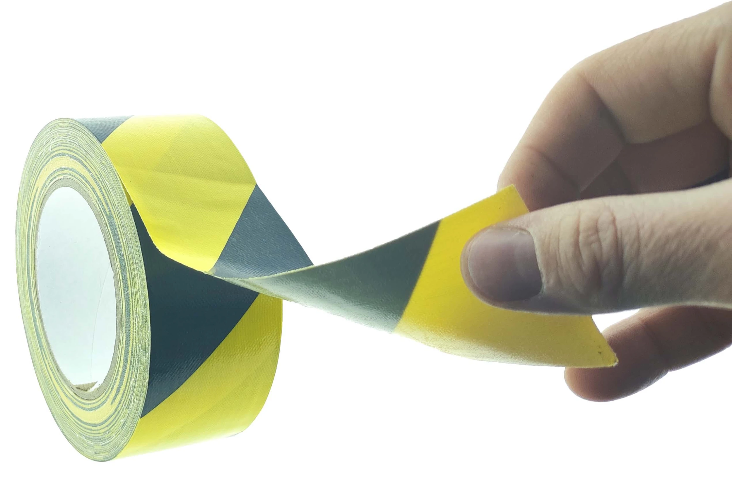 Null Gewebe-Warnband Schwarz-gelb 50mmx25m 7 Null Gewebe-Warnband Schwarz-gelb 50mmx25m – Bild 7