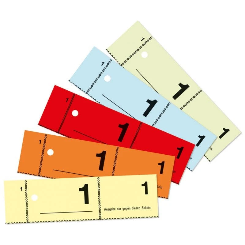 Null AVERY Zweckform Formularbuch 'Garderobennummern', 1-500, A6 6 Null AVERY Zweckform Formularbuch 'Garderobennummern', 1-500, A6 – Bild 6