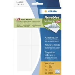 HERMA Etiketten 'Movables' 8 X 12 Mm, Zur Handbeschriftung -Tesa Geschäft 3c729370 0baa 4bbc 8c83 bb0df07d70a0 1
