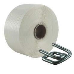 Kk-verpackungen 25 Mm Textil Polyester Umreifung Set Umreifungsband Phosphatiert Metallklemmen -Tesa Geschäft 3ca26a81 0e6c 4461 b489 305397008e9f 1