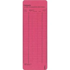 Leitz Leitkarte 24500025 Rot