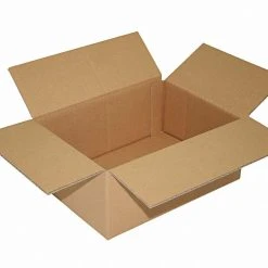 1-pack 25x Faltkarton 250x180x100mm 1wellig DICKWELLE