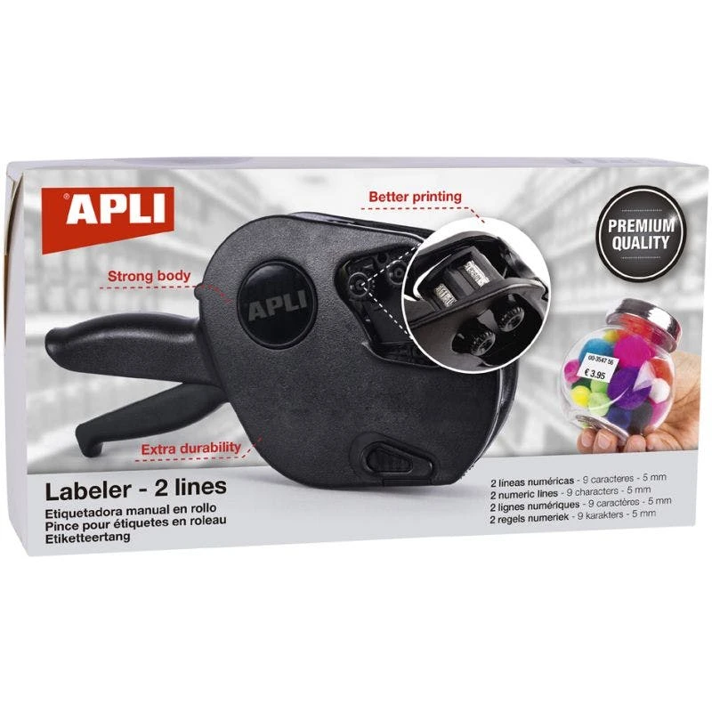 Null Agipa Preisauszeichner 151991, 1-zeilig, 8-stellig 3 Null Agipa Preisauszeichner 151991, 1-zeilig, 8-stellig – Bild 3