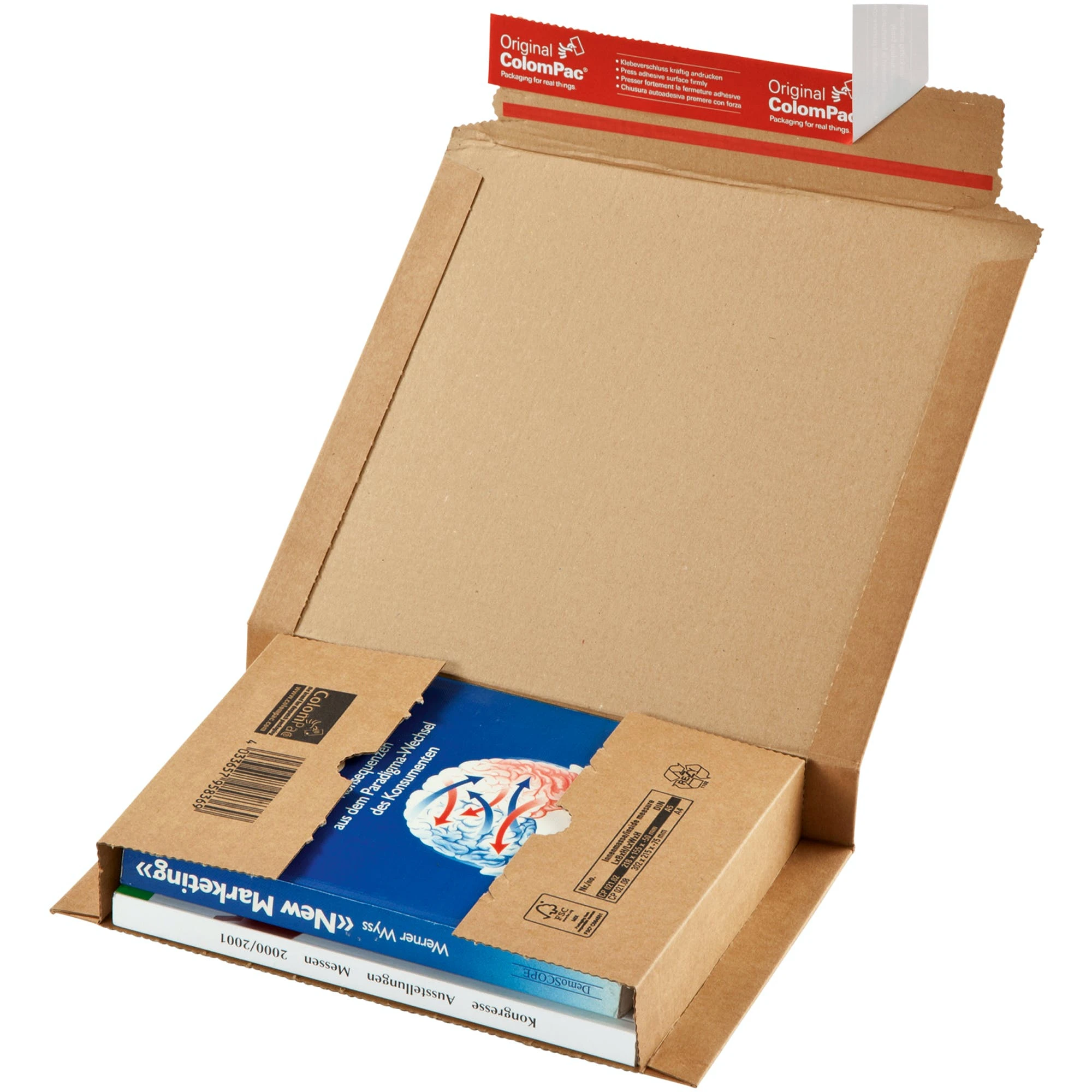 Null Versandkarton MultiCargo 334x284x187 Mm, Braun 3 Null Versandkarton MultiCargo 334x284x187 Mm, Braun – Bild 3