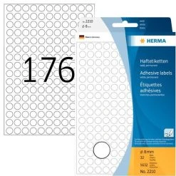 Herma Markierungspunkte Ø 13 Mm, Farbig Sortiert, 240 Etiketten, Permanent Haftend, Für Handbeschriftung -Tesa Geschäft 424c839f ba23 41d0 ade5 4bcc06ca99e3 7