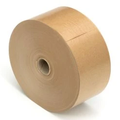 Kk-verpackungen 48 Rollen Nassklebeband Papier-Klebeband Umweltfreundliches Paketband Packband 70mm X 200m 75 G/m² B