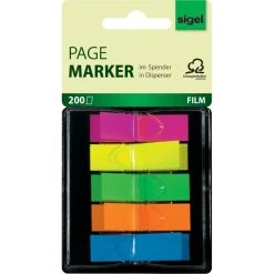 Null Sigel Haftstreifen 'Z-Marker' Film Mini Neon, 12 X 45 Mm