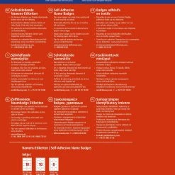 Avery Zweckform L4783-20 Namens-Etiketten, 88,9 X 31 Mm, Ablösbar, Rechteckig Mit Abgerundeten Ecken, 20 Bogen/320 Etiketten, Weiß -Tesa Geschäft 456c8a88 b908 43bc bd9c 98c7cbfe4963 scaled