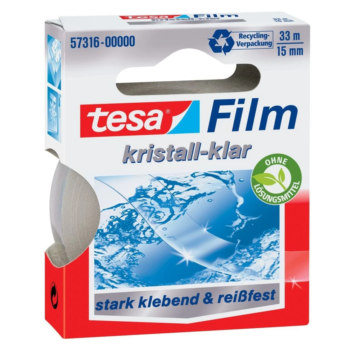 Null Tesa Klebefilm Tesafilm Kristall- Klar 57330-00000 19mmx33m 3 Null Tesa Klebefilm Tesafilm Kristall- Klar 57330-00000 19mmx33m – Bild 3